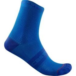 Castelli Superleggera T 12 Men's Socks - Bordeaux -Sportful Shop CS21030AzzurroItalia