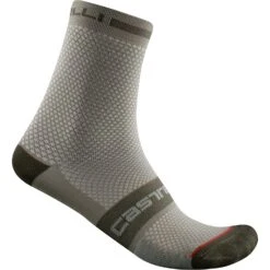Castelli Superleggera T 12 Men's Socks - Bordeaux -Sportful Shop CS21030Green