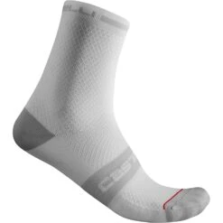 Castelli Superleggera T 12 Men's Socks - Bordeaux -Sportful Shop CS21030White