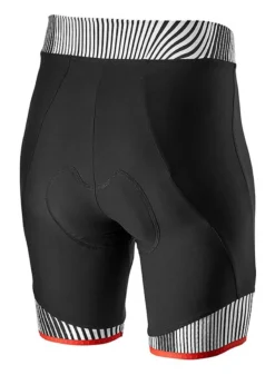 Castelli Illusione Womens Lycra Shorts - Black/White -Sportful Shop CS21054BlackWhite 2 3