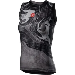 Castelli Pro Mesh Womens Sleeveless Base Layer - Light Black -Sportful Shop CS21060LightBlack