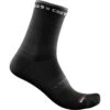 Castelli Rosso Corsa 11 Women's Socks - Steel Blue/Brilliant Pink -Sportful Shop CS21062Black 1
