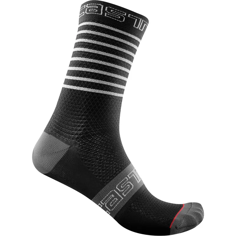 Castelli Superleggera 12 Women's Socks - Black 6 Castelli Superleggera 12 Women's Socks - Black - Image 4