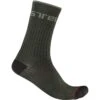 Castelli Distanza 20 Men's Socks - Black -Sportful Shop CS21552GRN 1