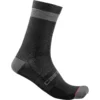 Castelli Alpha 18 Men's Socks - Black/Grey 1 Castelli Alpha 18 Men's Socks - Black/Grey -Sportful Shop CS21553BLKGray