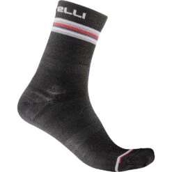 Castelli Go 15 Women's Socks - White/Fuchsia -Sportful Shop CS21557GrayWHT 2