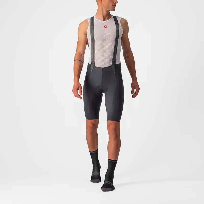 Castelli Free Aero RC Men's Bib Shorts - Dark Grey 5 Castelli Free Aero RC Men's Bib Shorts - Dark Grey - Image 3