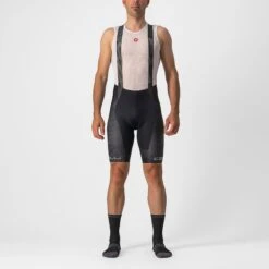 Castelli Free Aero RC Pro Men's Bib Shorts - Dark Grey/White -Sportful Shop CS220021011 1 1