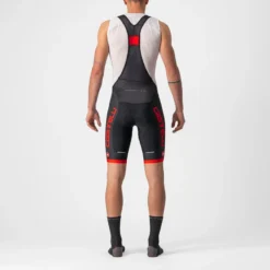Castelli Competizione Kit Men's Bib Shorts - Black/Red -Sportful Shop CS220031231 2