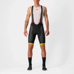 Castelli Competizione Kit Men's Bib Shorts - Black/Fiery Red -Sportful Shop CS220033831 1