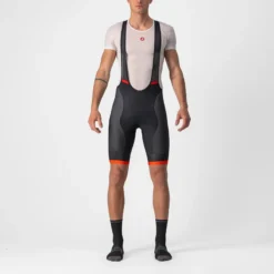 Castelli Competizione Kit Men's Bib Shorts - Black/Fiery Red -Sportful Shop CS220036561 1