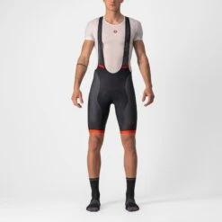 Castelli Competizione Kit Men's Bib Shorts - Black/Silver Grey -Sportful Shop CS220036561 1 3