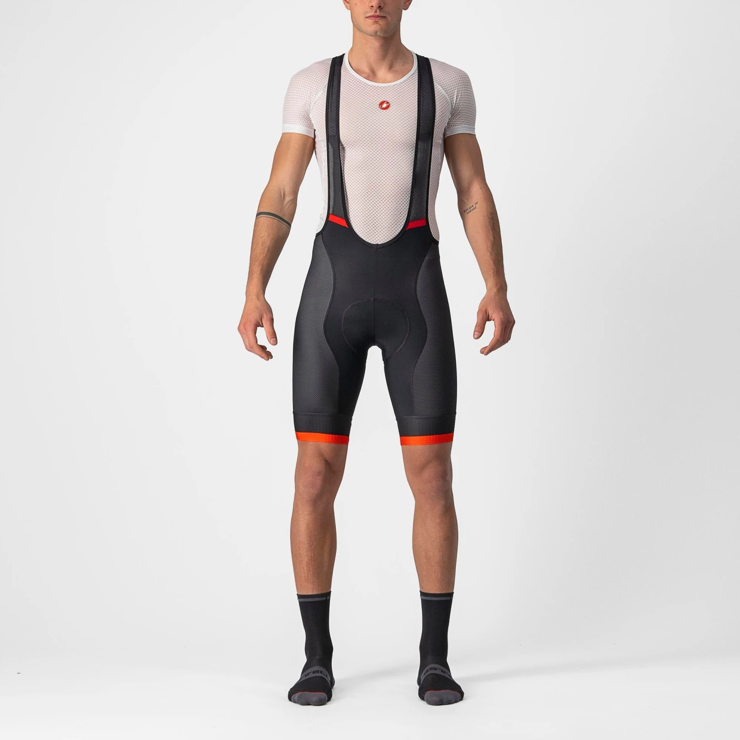 Castelli Competizione Kit Men's Bib Shorts - Dark Grey/Silver Grey 4 Castelli Competizione Kit Men's Bib Shorts - Dark Grey/Silver Grey - Image 2