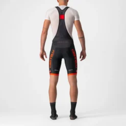Castelli Competizione Kit Men's Bib Shorts - Black/Fiery Red -Sportful Shop CS220036561 2