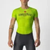 Castelli Pro Mesh Men's Short Sleeve Base Layer - Electric Lime -Sportful Shop CS220343831 1