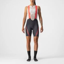 Castelli Velocissima 3 Women's Bib Shorts - Bordeaux/Blush -Sportful Shop CS220500301 1 1