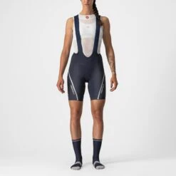 Castelli Velocissima 3 Women's Bib Shorts - Bordeaux/Blush -Sportful Shop CS220504141 1 1