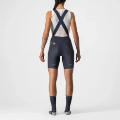 Castelli Velocissima 3 Women's Bib Shorts - Savile Blue/Silver -Sportful Shop CS220504141 2