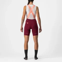 Castelli Velocissima 3 Women's Bib Shorts - Bordeaux/Blush -Sportful Shop CS220504211 2