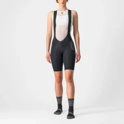 Castelli Free Unlimited Women's Bib Shorts - Black -Sportful Shop CS220550101 1