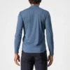 Castelli Tech 2 Henley Men's Long Sleeve Technical T-Shirt - Steel Blue