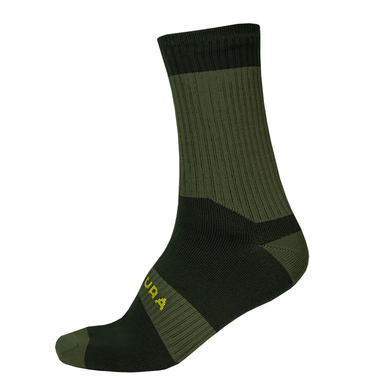 Endura Hummvee II Waterproof Socks - Forest Green 6 Endura Hummvee II Waterproof Socks - Forest Green - Image 4