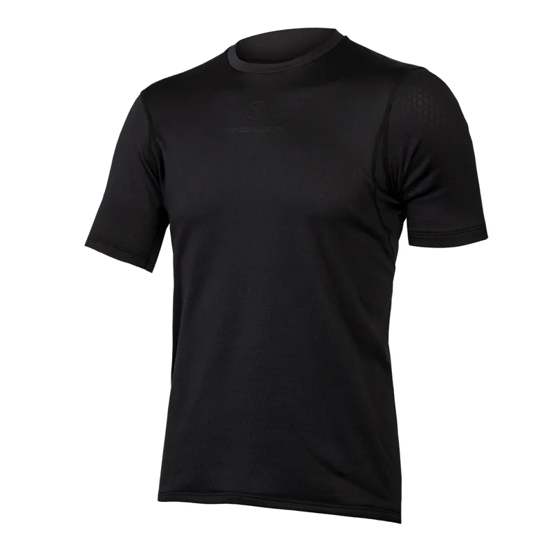 Endura Transloft Short Sleeve Men's Baselayer - Black 4 Endura Transloft Short Sleeve Men's Baselayer - Black - Image 2