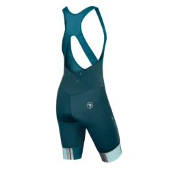 Endura FS260 DS Women's Bibshorts - Kingfisher -Sportful Shop E6209GK back lg