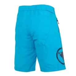 Endura MT500JR Kid's Baggy Shorts With Liner - Electric Blue -Sportful Shop E7143BE back lg