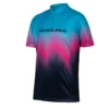 Endura Xtract Kid's Short Sleeve Jersey - Electric Blue -Sportful Shop E7154BE lg