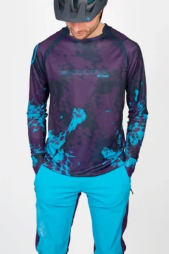 Endura MT500 Burner Men's MTB Pants - Electric Blue -Sportful Shop E8113BEElectricBLU 4