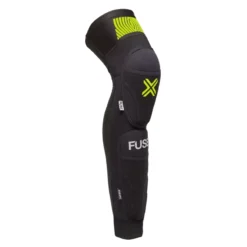 Fuse Omega Youth Knee/Shin Whip Pads - Black/Yellow -Sportful Shop FUOM04MBLK 2 2