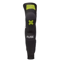 Fuse Omega Knee/Shin Whip Pads - Black/Yellow -Sportful Shop FUOM04MBLK 3