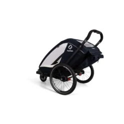 Hamax Breeze Single Child Bike Trailer - Navy/Cream -Sportful Shop HAMBRCHT 59815 04
