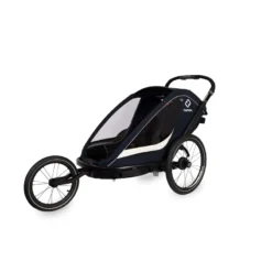 Hamax Breeze Twin Child Bike Trailer - Navy/Cream -Sportful Shop HAMBRTWT 59813 01