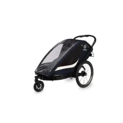 Hamax Breeze Twin Child Bike Trailer - Navy/Cream -Sportful Shop HAMBRTWT 59813 05
