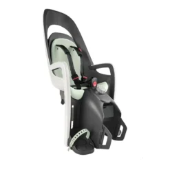 Hamax Caress Rack Mounted Rear Child Seat - White/Mint