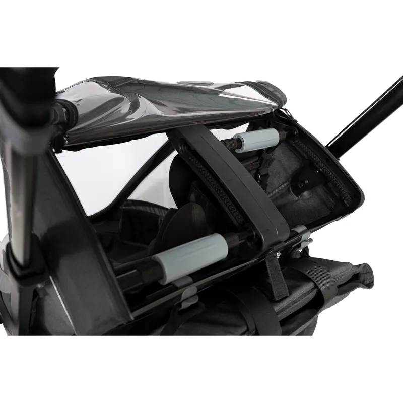 Hamax Cocoon Twin Child Bike Trailer - Grey/Black 7 Hamax Cocoon Twin Child Bike Trailer - Grey/Black - Image 5