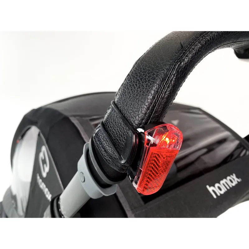 Hamax Cocoon Twin Child Bike Trailer - Grey/Black 4 Hamax Cocoon Twin Child Bike Trailer - Grey/Black - Image 2