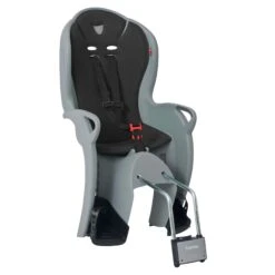 Hamax Kiss Rear Frame Mount Childseat - Grey/Orange Animal