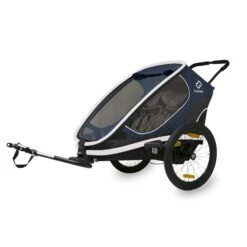 Hamax Outback Twin Reclining Child Trailer - Green/Black -Sportful Shop HAMOBR 59812 1