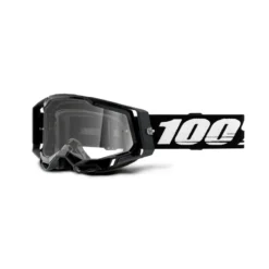 100 Racecraft 2 MTB Goggles - Black/Clear Lens -Sportful Shop HP 50121 101 01