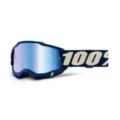 100 Percent Accuri 2 MTB Goggles - Lefleur/Red/Blue Mirror Lens -Sportful Shop HP 50221 250 11 4