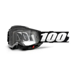 100 Percent Accuri 2 Enduro MX Goggles - Black/Clear Lens 9 100 Percent Accuri 2 Enduro MX Goggles - Black/Clear Lens -Sportful Shop HP 50221 501 01