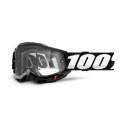 100 Percent Accuri 2 Enduro MX Goggles - Red/Clear Lens -Sportful Shop HP 50221 501 01 3