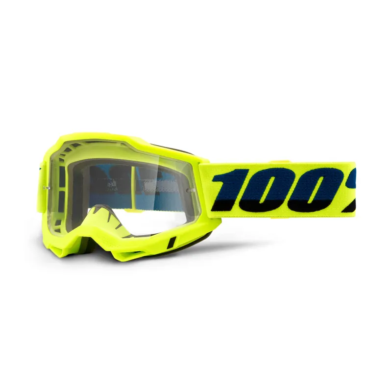 100 Accuri 2 OTG MTB Goggles - Red/Clear Lens 3 100 Accuri 2 OTG MTB Goggles - Red/Clear Lens