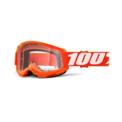100 Percent Strata 2 MTB Goggles - Orange/Clear Lens -Sportful Shop HP 50421 101 05