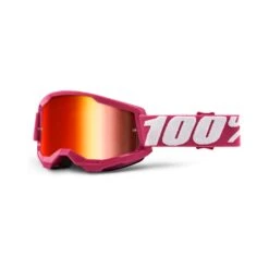 100 Percent Strata 2 MTB Goggles - Everest/Blue Mirror Lens -Sportful Shop HP 50421 251 06 2