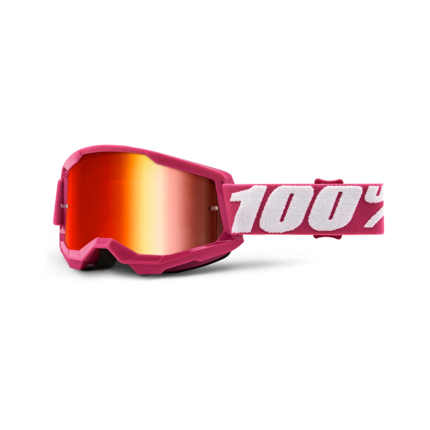 100 Percent Strata 2 MTB Goggles - Orange/Gold Mirror Lens 3 100 Percent Strata 2 MTB Goggles - Orange/Gold Mirror Lens