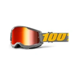 100 Percent Strata 2 MTB Goggles - Summit/Silver Mirror Lens -Sportful Shop HP 50421 251 07 9